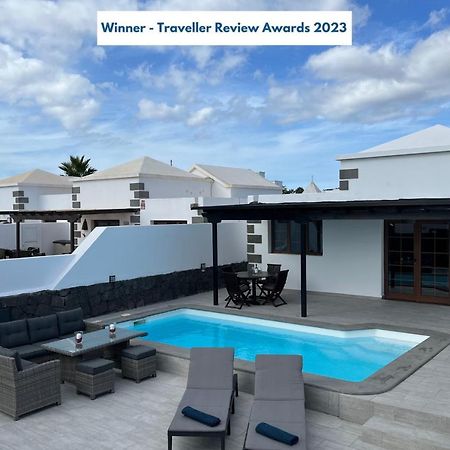 Stunning Villa Arabella - Heated Pool - Bbq - Amazing Terrace - Playa Blanca Buitenkant foto